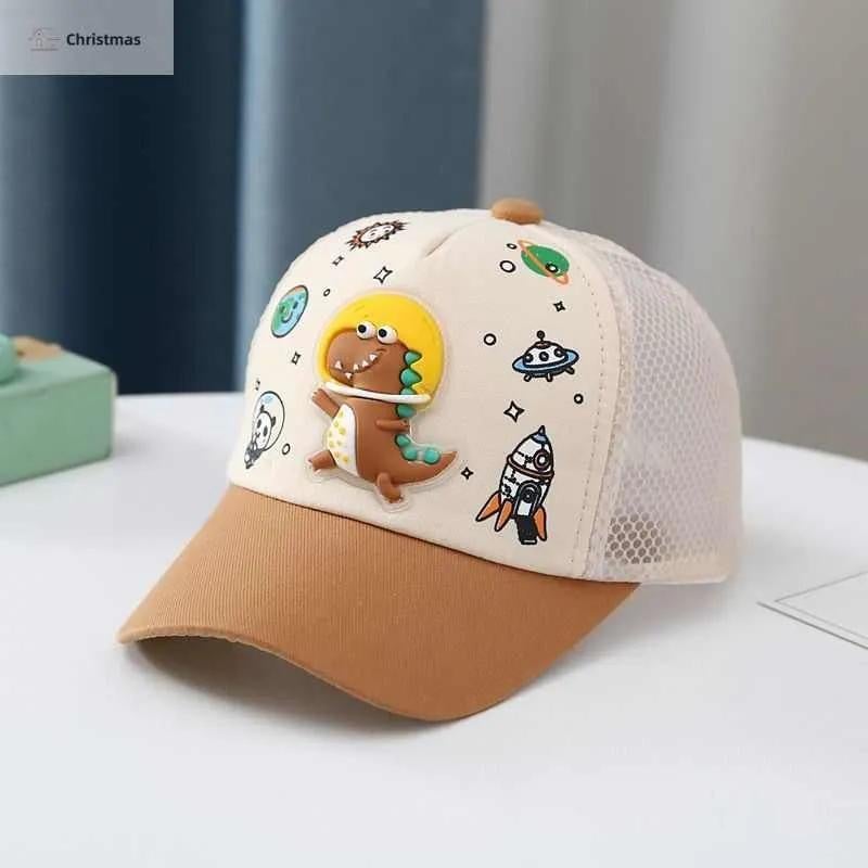 Children's dinosaur mesh breathable baseball cap - Image 2