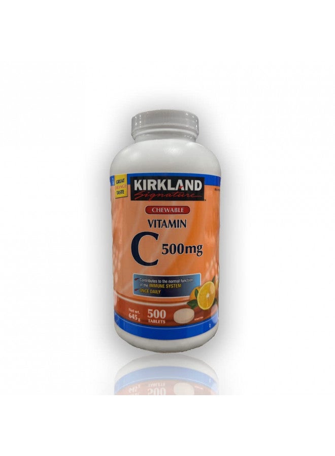 Kirkland Signature Kirkland Vitamin C 500Mg 500Tablets  - Image 1