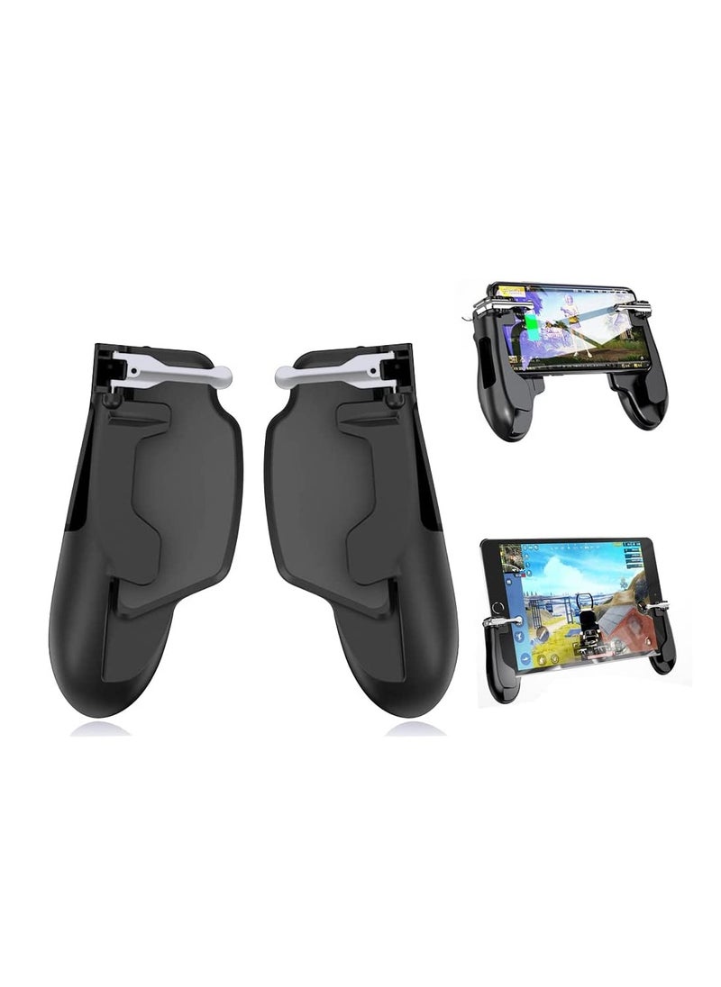 Beauenty - Trigger for Tablet Auto High Frequency Tap Mobile Game Controller for iPad Tablet Smartphones Gamepad with L1R1 Aim Trigger Game Shooter for Knives Out Rules of Survival - Image 1