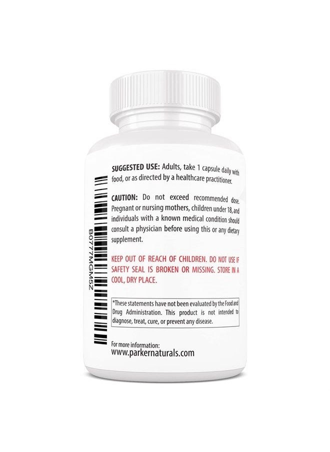 Parker Naturals - Optimal Eye Health Eye Vitamin and Mineral Supplement Packed with Vitamins C & E, Grape Seed Extract, BioPerine, Lutein, Zeaxanthin. 60 Day Supply - Image 1