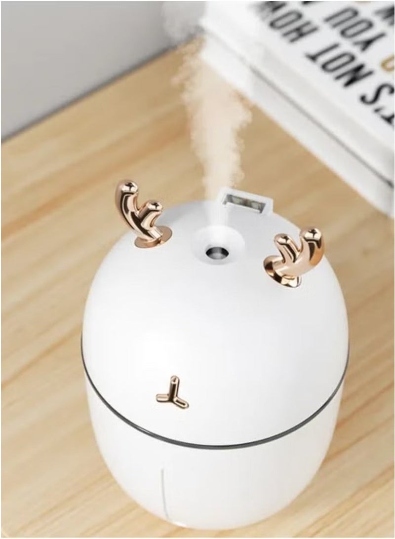 H2O Essential oil diffuser with a capacity of 300 ml and an air humidifier with an automatic shut-off feature when the water runs out and LED lighting in 7 colors for home, office and children’s arrival. - Image 4