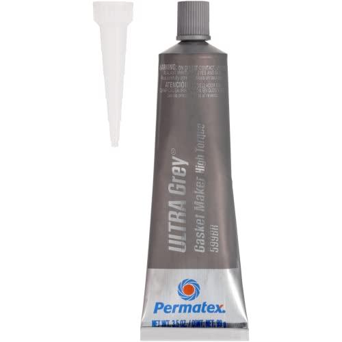 Permatex 82194-12PK Ultra Grey Rigid High-Torque RTV Silicone Gasket Maker, 3 Ounce (Pack of 12) - Image 3