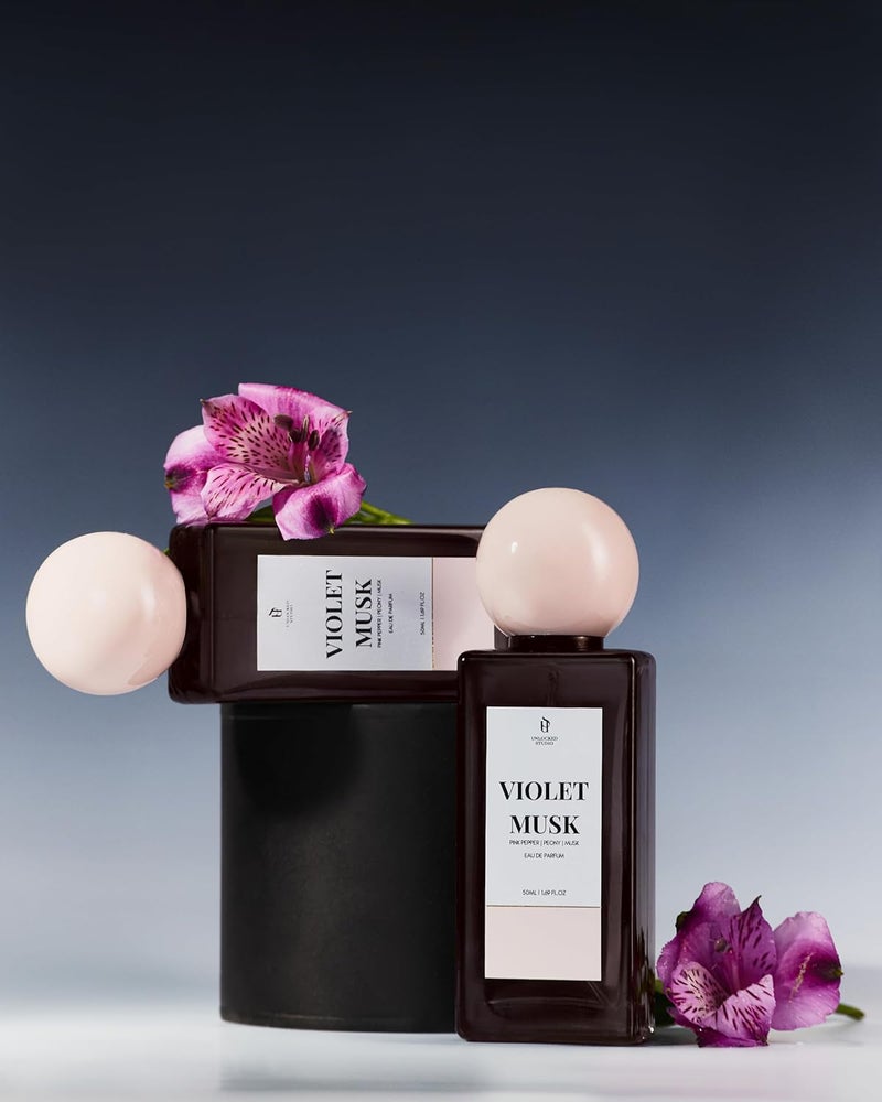 UNLOCKED STUDIO UNLOCKED STUDIO Perfumes Violet Musk EDP Fragrance for Men Women 50ml  - Image 3
