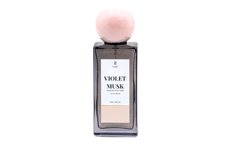 UNLOCKED STUDIO UNLOCKED STUDIO Perfumes Violet Musk EDP Fragrance for Men Women 50ml  - Image 1
