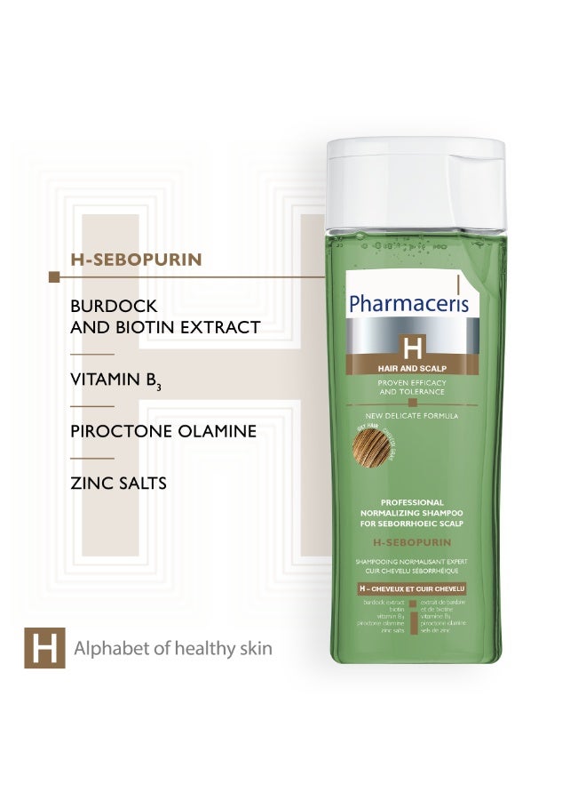 Pharmaceris H-Sebopurin Professional Normalizing Shampoo for Oily Hair 250Ml - Image 2