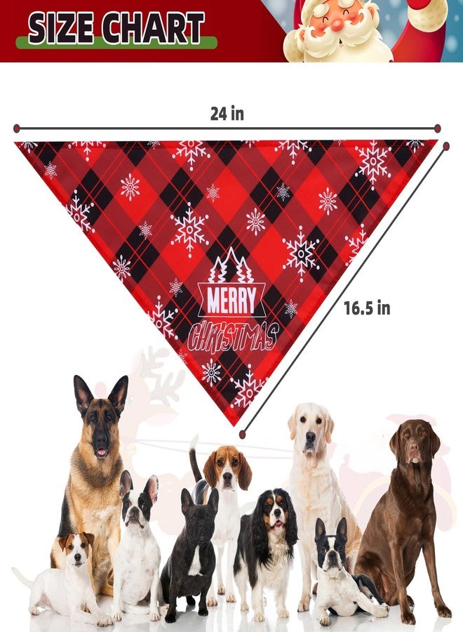 كولتيل مجموعة من 4 أوشحة للكلاب من كولتايل، مثالية لحفلات وأعياد الكلاب، مزينة برسومات عنكبوت وشبح، بالإضافة إلى مرايل ناعمة قابلة للتعديل على شكل مثلث، مناسبة للكلاب الصغيرة والمتوسطة والكبيرة، باللونين الأحمر والأخضر. - Image 2