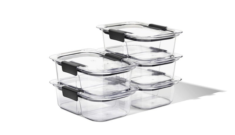 Rubbermaid Brilliance BPA Free Food Storage Containers with Lids - Image 2