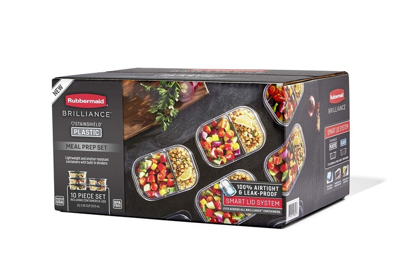 Rubbermaid Brilliance BPA Free Food Storage Containers with Lids - Image 5