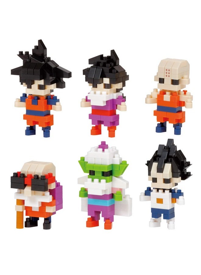 Nanoblock nanoblock - Dragon Ball Z - Vol. 1 (Complete Box of 6), mininano Series Building Kit  - Image 1
