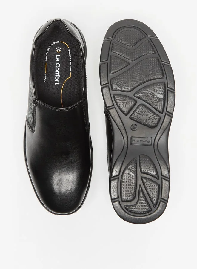 Le Confort Men Textured Slip-On Loafers