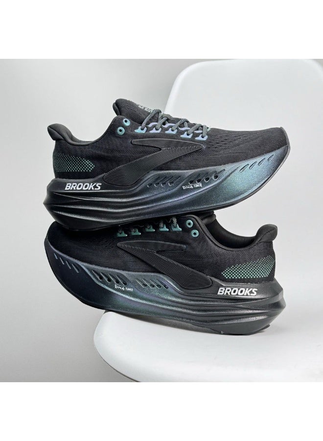 بروكس حذاء رياضي بروكس جلسرين ماكس - أسود أورورا - Image 2