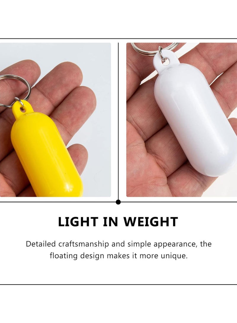 GGOOT Plastic Floating Keychains floating keychain for boat keys boat keychain boat keychain float 4Pcs Floating Boating - Image 5