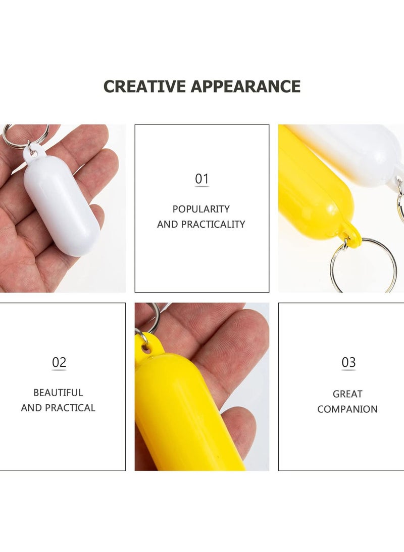 GGOOT Plastic Floating Keychains floating keychain for boat keys boat keychain boat keychain float 4Pcs Floating Boating - Image 2