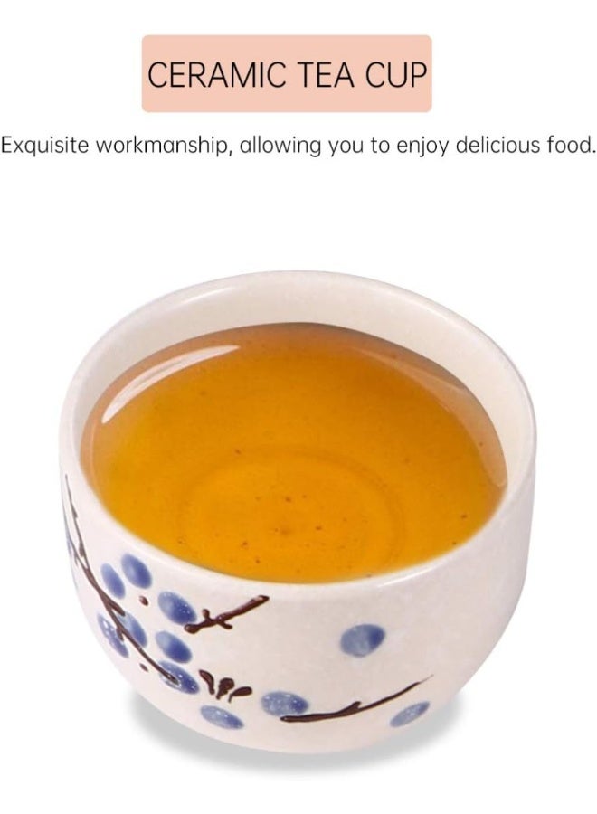 Hemoton 6Pcs Ceramic Tableware Set Dinnerware Japanese Ceramic Dinnerware Set for Home Kitchen Person Blue - Image 3