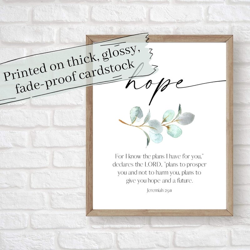 BPA طباعة آيات الكتاب المقدس: الإيمان، الأمل، الحب - مجموعة من 3 - Image 5