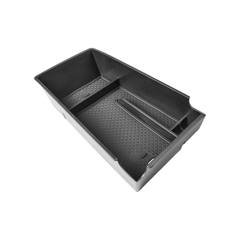 HGWEI Center Console Organizer Compatible with 2021 2022 2023 2024 2025 2026 Kia K5 DL3 GT Line Interior Accessories, ABS Insert Tray Armrest Storage Box, Black - Image 5