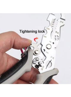 XBEY XBEY 13 In 1 Multifunctional Wire StripperCrimper Tool Wire Cutter Hand Tool For Cable CrimperStripper Professional Electrician Pliers For ShearingClamping  - Image 5