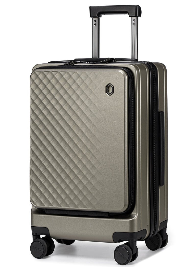 أركتيك هانتر LGX002 انش-24  شنطة سفر كابينة ترولي دوارة 360° بعجلات صامتة | خفيفة الوزن ومناسبة للطائرة | قفل حماية دولي TSA - Image 1