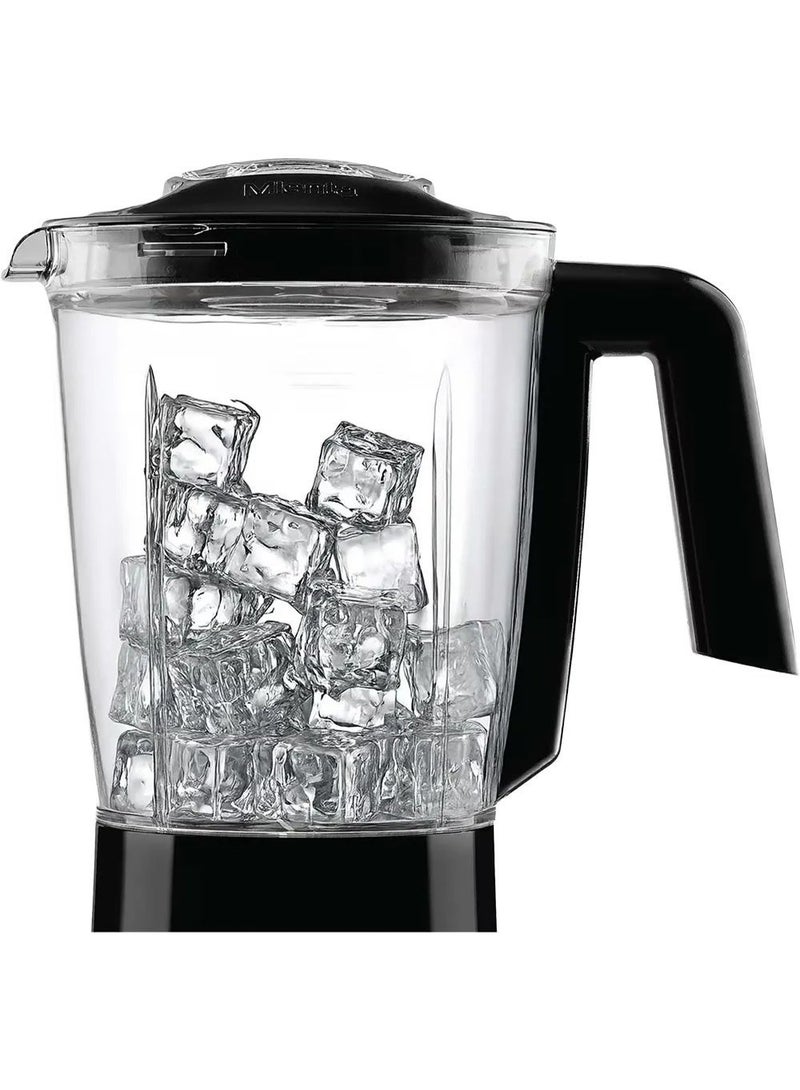 Mienta Powerblend Countertop Blender with Attachments, 1.75 Liter, 800 Watt, Black, BL1271G - Image 3
