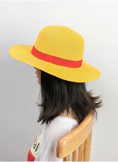 Mida Luffy’s Yellow Hat - Iconic Pirate Hat Replica from “One Piece” Anime.  - Image 2