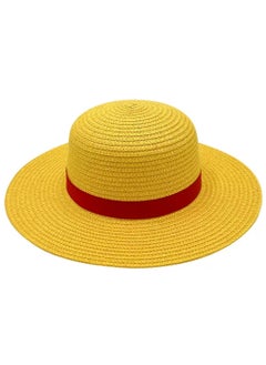 Mida Luffy’s Yellow Hat - Iconic Pirate Hat Replica from “One Piece” Anime.  - Image 4