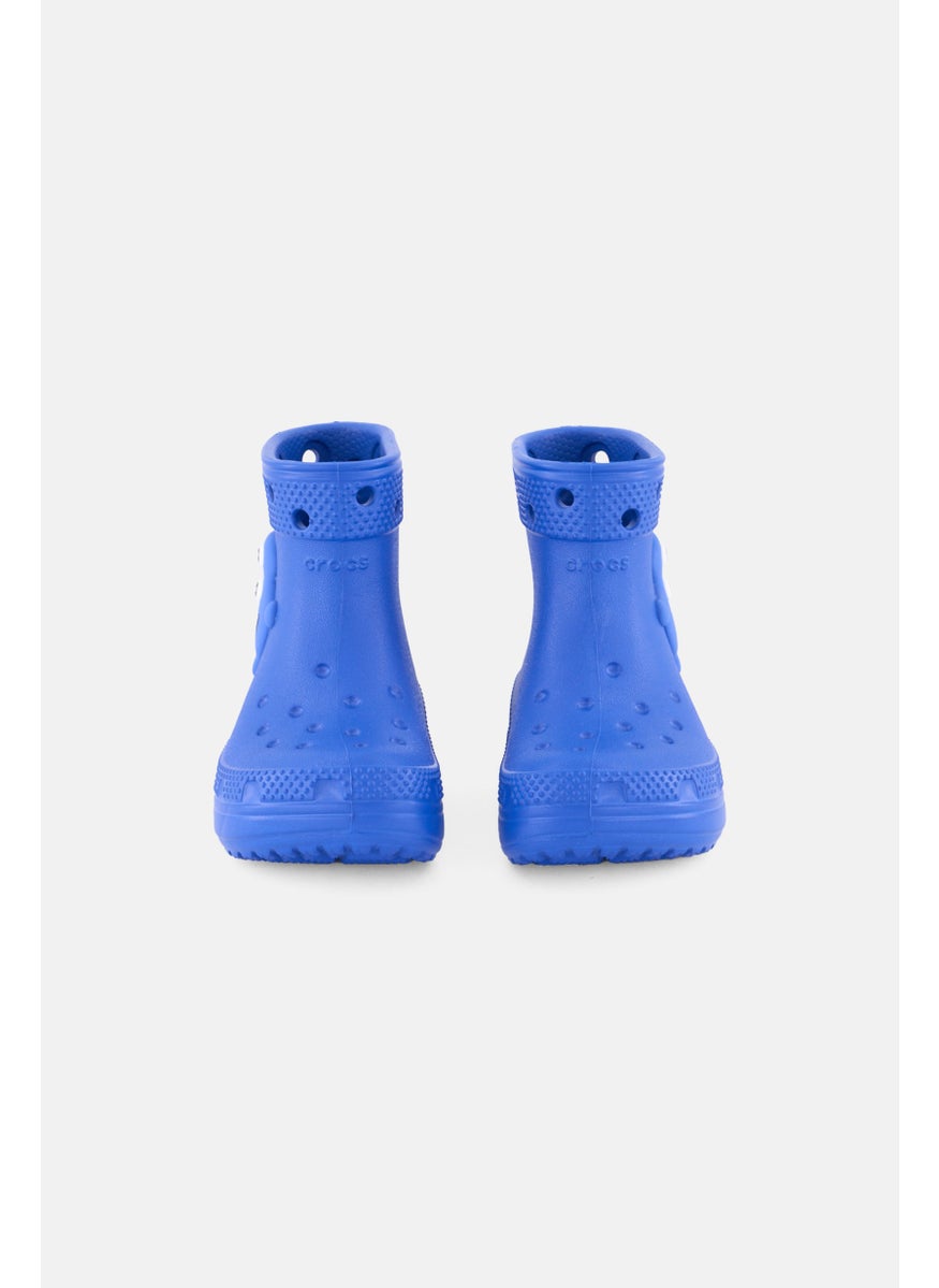 crocs Toddlers Boy Classic Monster Slip On Boots, Blue  - Image 4