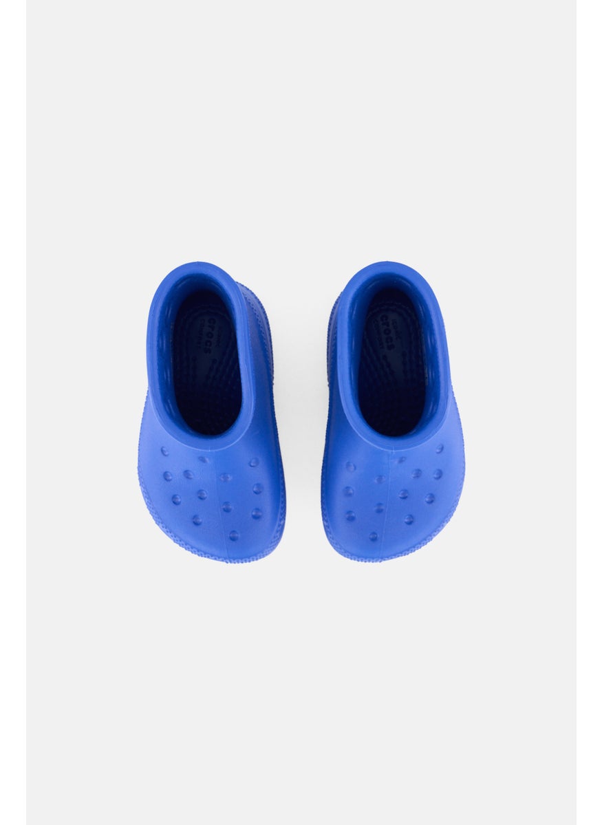 crocs Toddlers Boy Classic Monster Slip On Boots, Blue  - Image 3