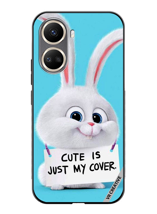 VR CREATIVE Protective Case Cover For Huawei Nova 10 SE Cute Is Just My Cover Design Multicolour - Image 1