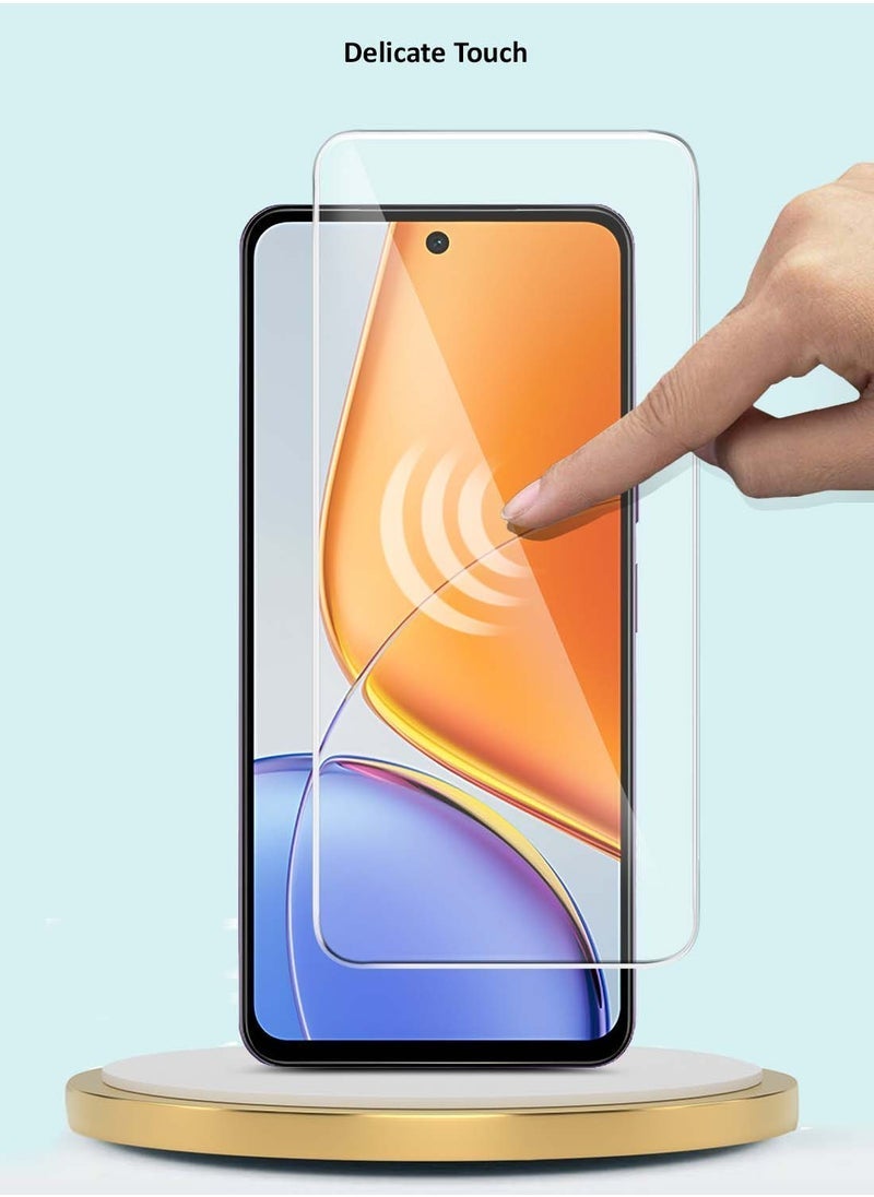 ELTRAZONE GMAX Premium Tempered Glass Screen Protector for vivo Y39 5G 2025 with 9H Hardness 2.5D Curved Edge Full Coverage HD Clarity Scratch Resistant Bubble Free Ultra-Thin Touch Responsive Screen Guard - Image 4