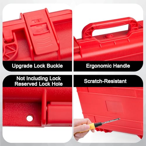 YDEPLVEO Hard Case for Milwaukee M12 Fuel Installation Drill/Driver Kit & Accessories (2505-22) | High-Density Foam | Durable Protective Carrying Storage Tool Box Organizer | (CASE ONLY) - Image 3