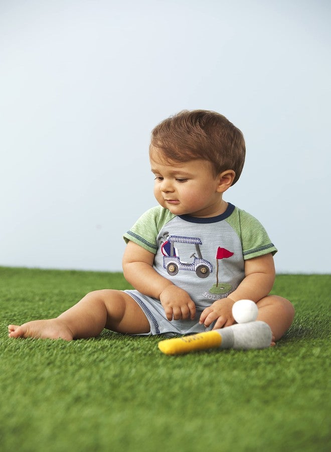 Mud Pie baby boys Mud Pie Golf Shortall, Golf, 3-6 Months US - Image 2