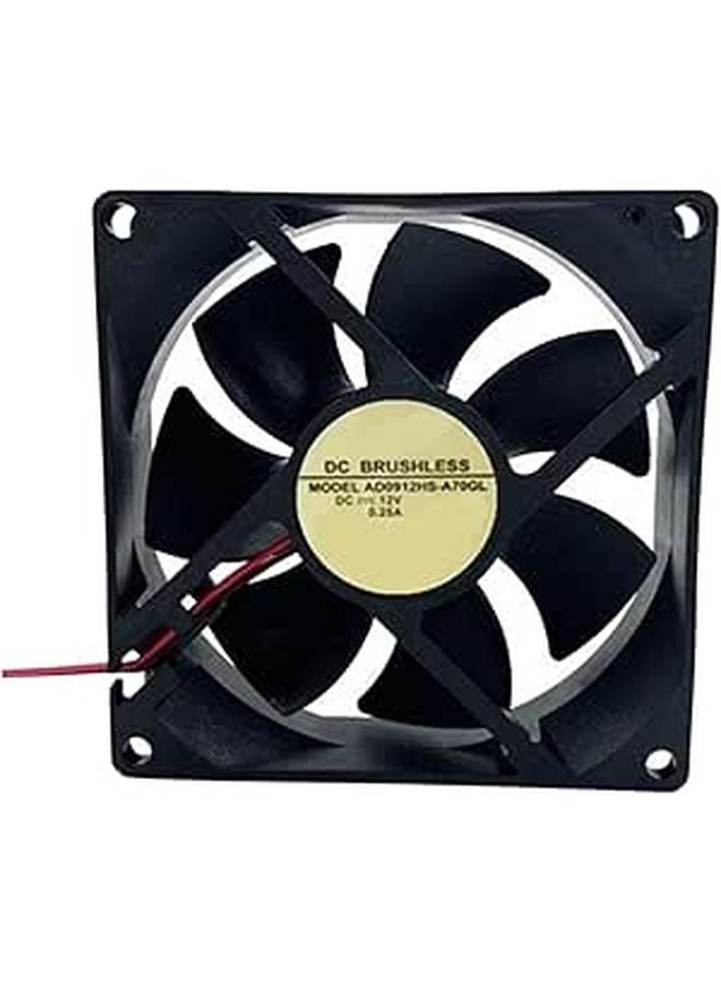 92x92x25mm مروحة تبين خادم DC 12V 0.25A 2 سلك مروحة علبة الكمبيوتر - Image 1