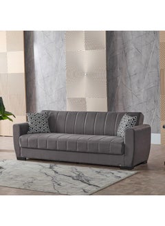 Armina 3-Seater Sofa Bed with Storage and 2 Cushions 69 x 80 x 224 cm