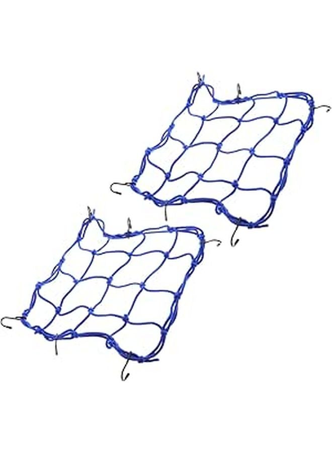 Kisangel Elastic Storage Net for Bike Motorcycle Cargo Luggage Protection Rack Safety Cover Easy Install Mesh - Image 1