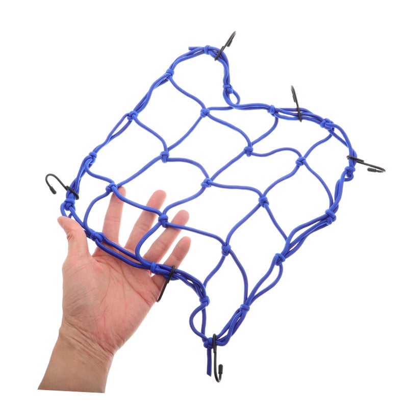 Kisangel Elastic Storage Net for Bike Motorcycle Cargo Luggage Protection Rack Safety Cover Easy Install Mesh - Image 5