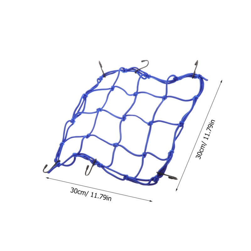 Kisangel Elastic Storage Net for Bike Motorcycle Cargo Luggage Protection Rack Safety Cover Easy Install Mesh - Image 3