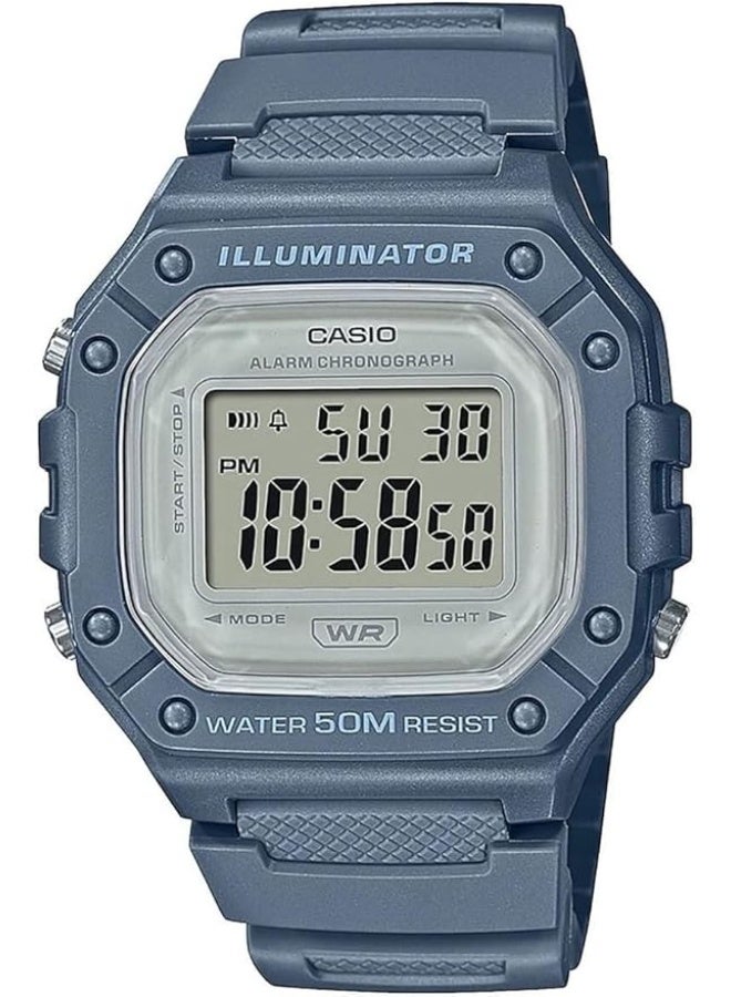 ساعة يد من راتينج رقمي W-218HC-2AVDF