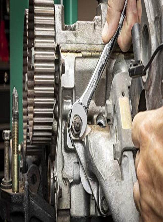 SATA 9-Piece Full-Polish Combination Wrench Set, SAE - ST09019SJ - Image 3