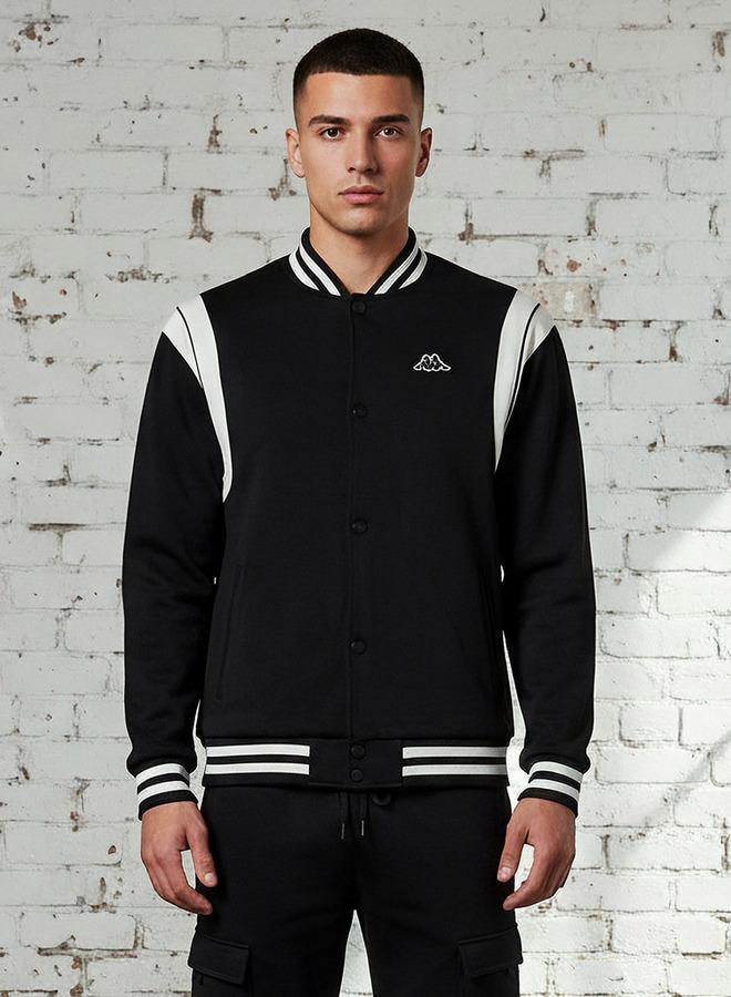 Kappa Men Colourblock Varsity Jacket - Image 1