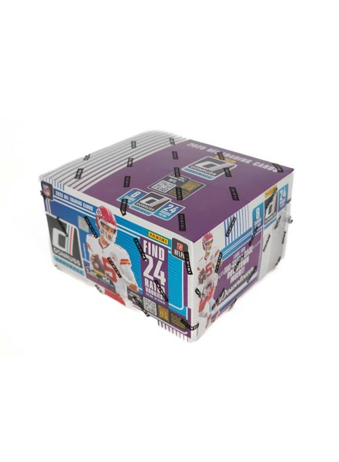 بانيني 2025  Donruss Football Retail, 24 Packs Per Box, 8 Cards Per Pack - Image 1