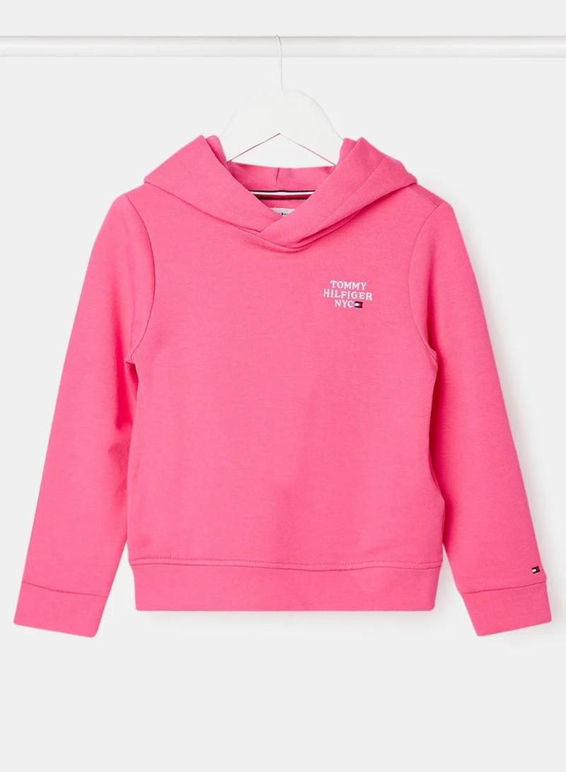 TOMMY HILFIGER Kids Nyc Logo Hoodie