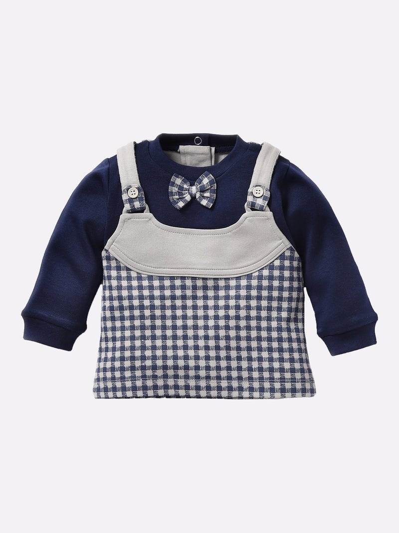 BABY GO 3-6Months/6-12Months/12Months-18Months/18-24Months Striped Full Sleeves 100% Soft Cotton Clothing Set/Infant Wear/Clothes For Baby Boys - Image 2