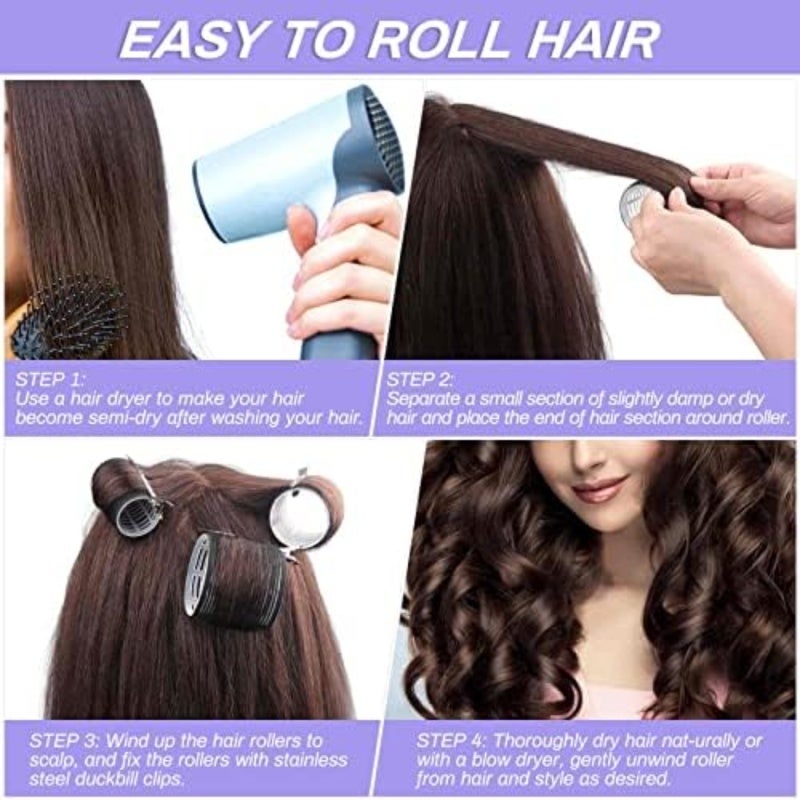 Air bangs curling iron cross-border lazy person curling iron artifact black - Image 3