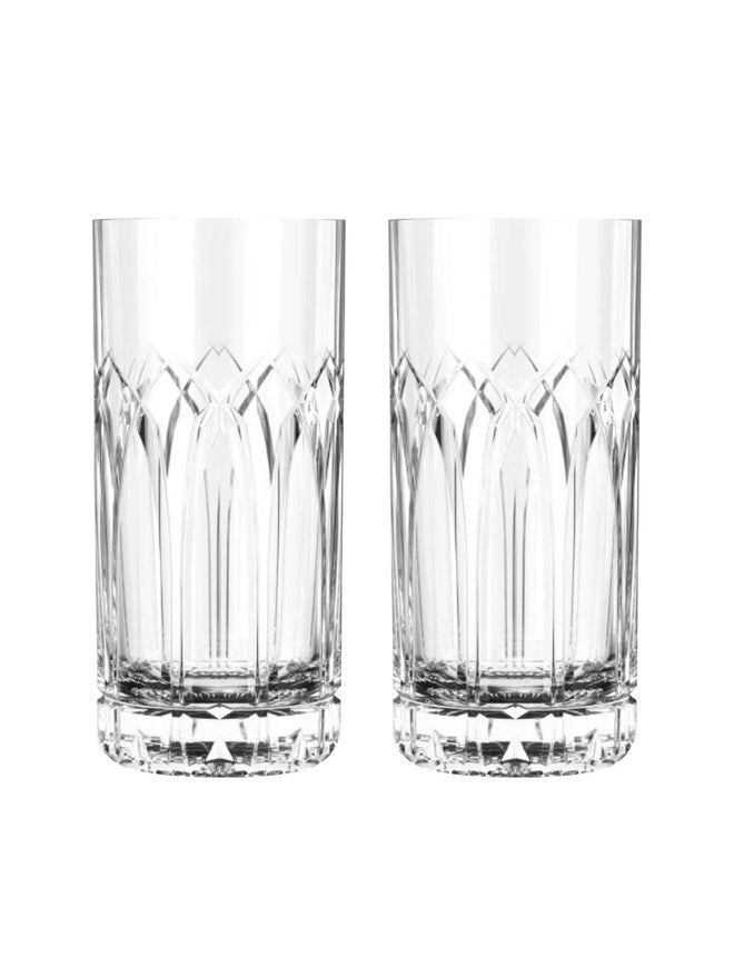 OCEAN 2-Piece Traze PST Hi Ball Glass Set 350ml - Image 1