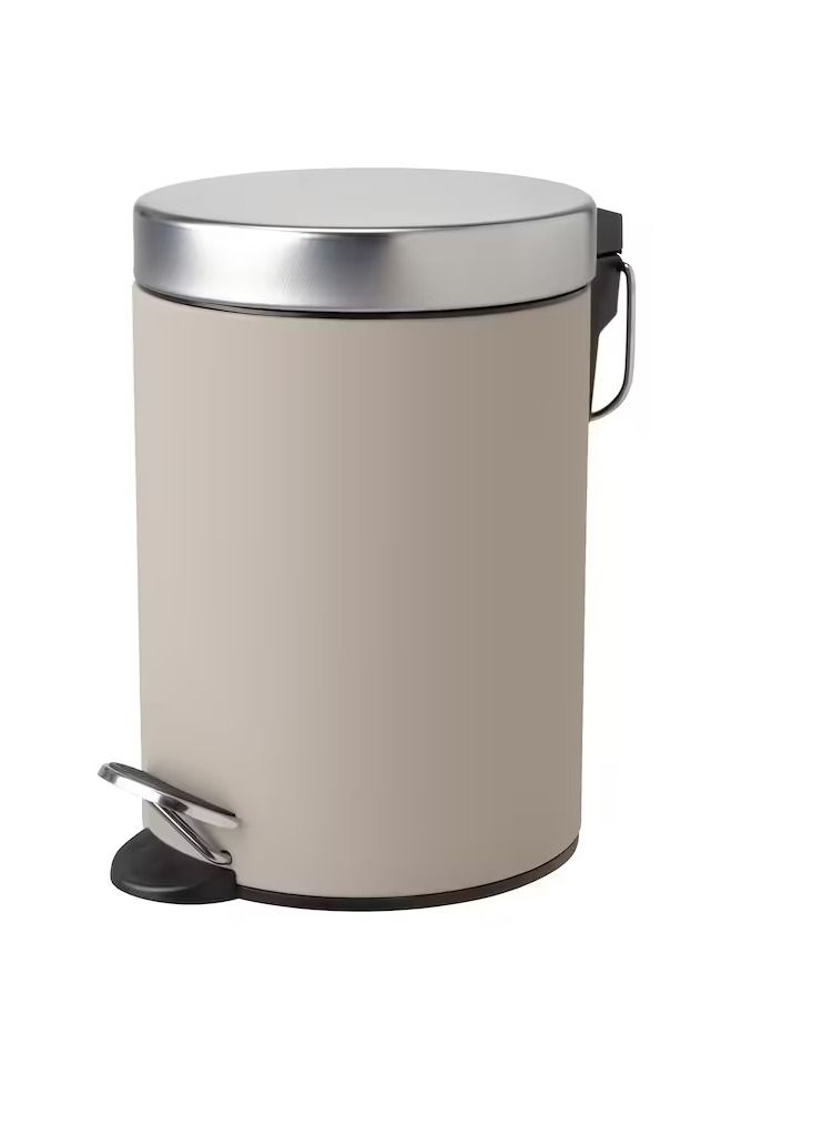 Waste bin, beige  - Image 1