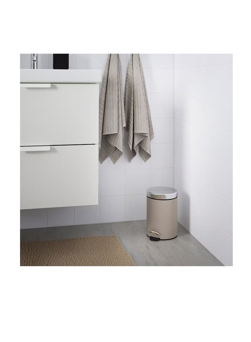 Waste bin, beige  - Image 2