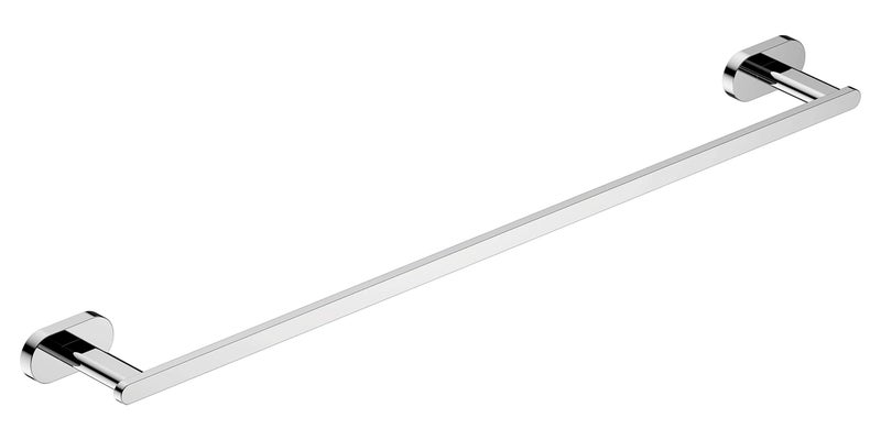 SL Vintage Brass Towel Rod, 24 Inches with Chrome Finish and Wall Mounted for Bathroom - Image 1