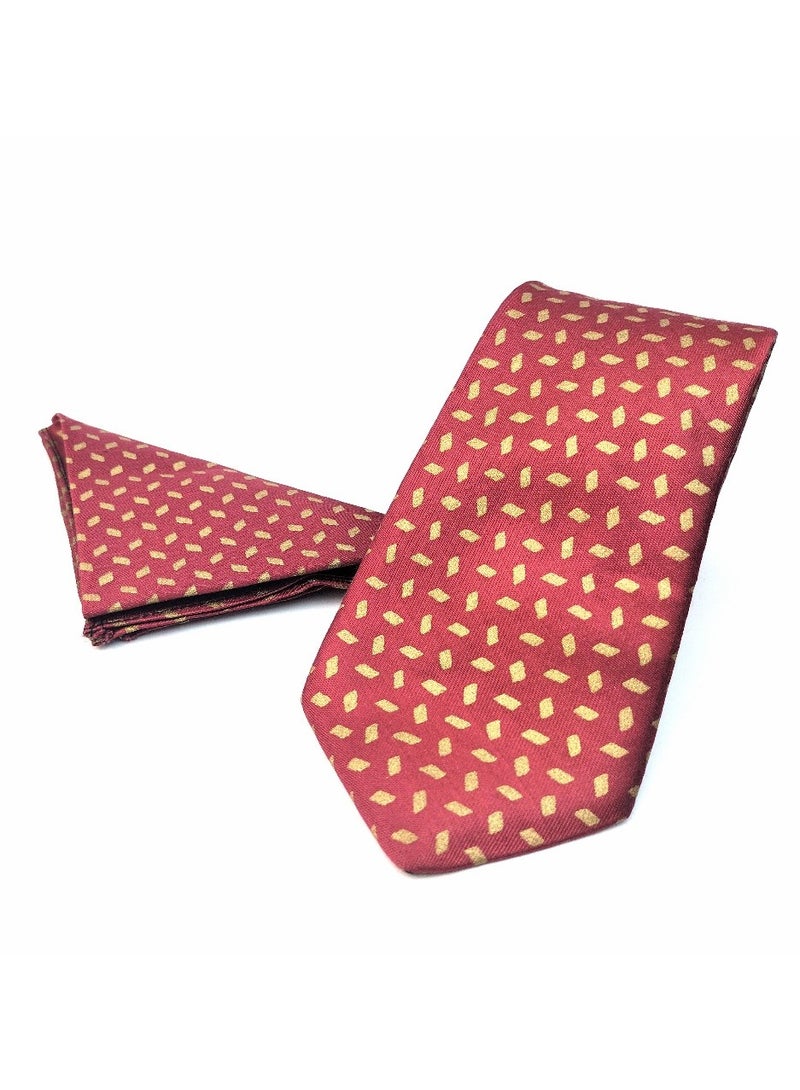 Luxury Men's Necktie & Pocket Square Elegant & Fashionable Design - Image 1