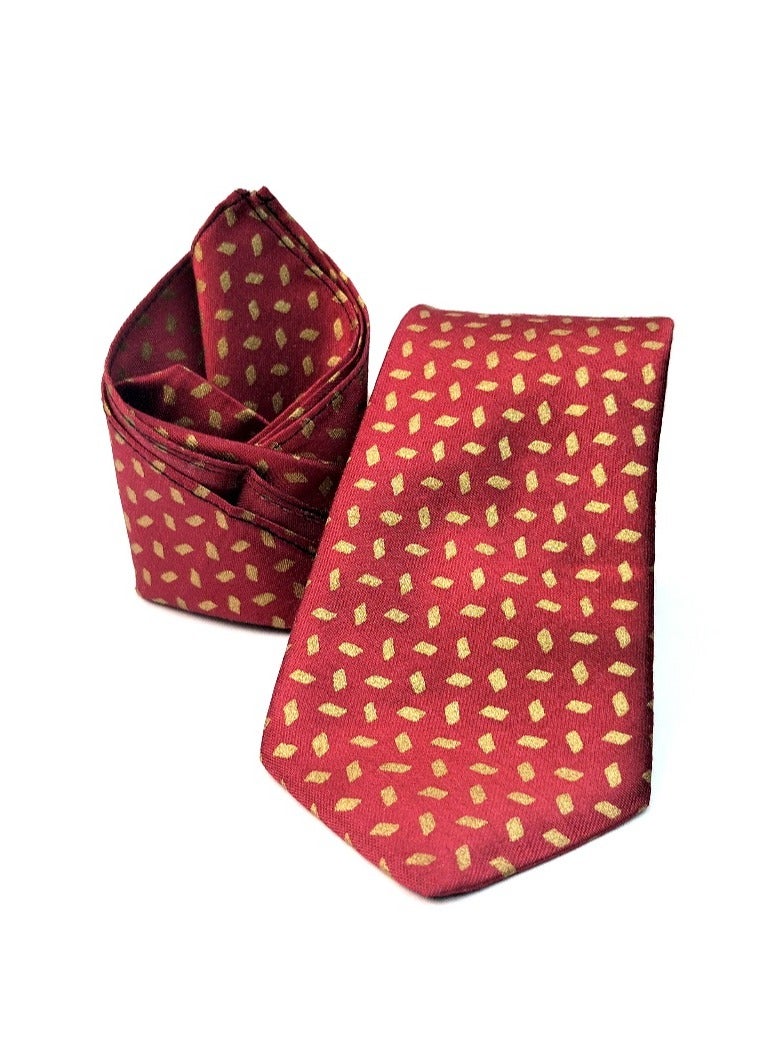 Luxury Men's Necktie & Pocket Square Elegant & Fashionable Design - Image 2