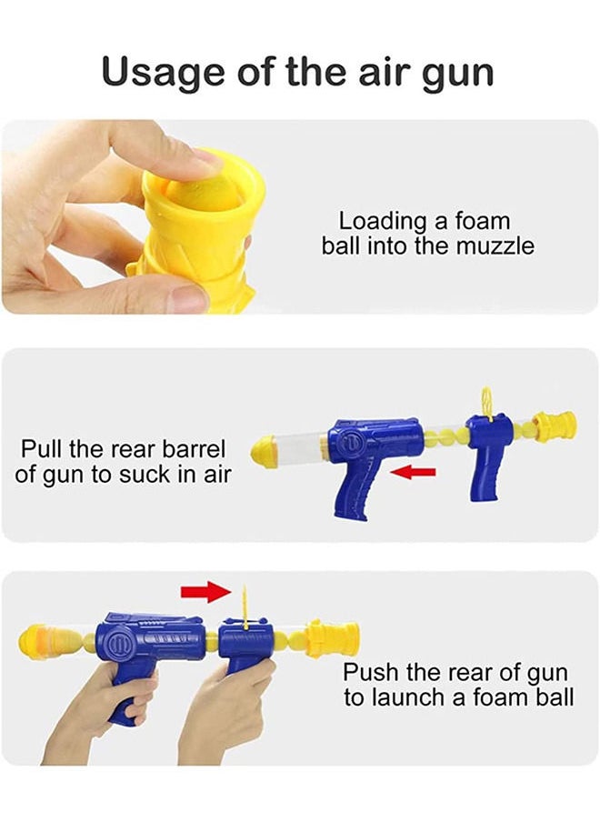 YelaJoy - Boys and Girls Game Target Shooting Game Children's Toy Gun, Children's Game Gift, Toy Gun with Air Pump Gun, Party Toy with Lcd Score Record - Image 1